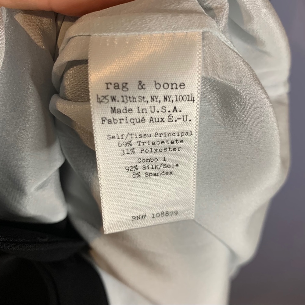 Rag & Bone Silk Sleeveless Shirt Dress 2 - Picture 7 of 10